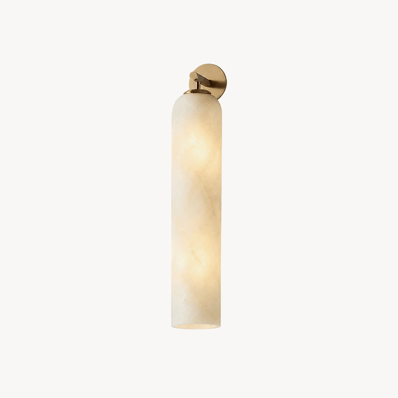 Float Long Alabaster Wall Sconce
