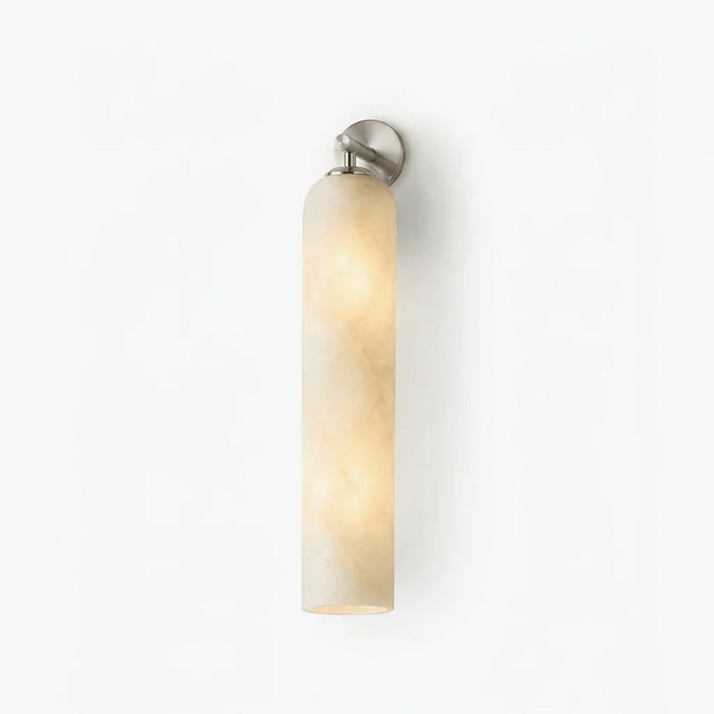 Float Long Alabaster Wall Sconce