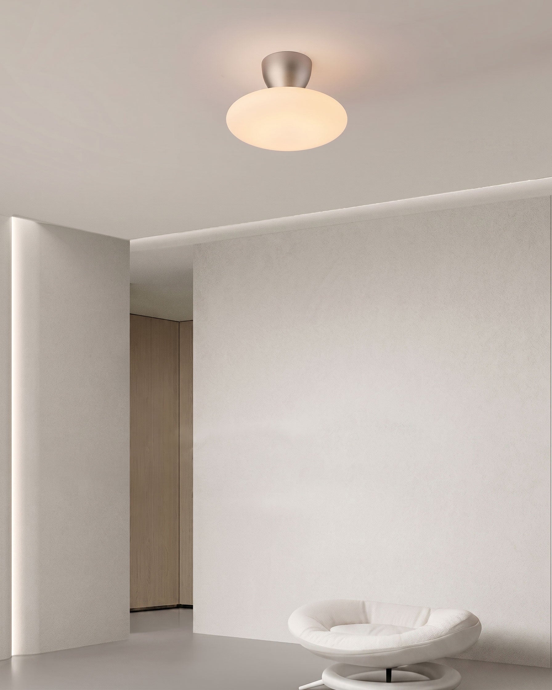 Lorcan Matte Semi-Flush Mount