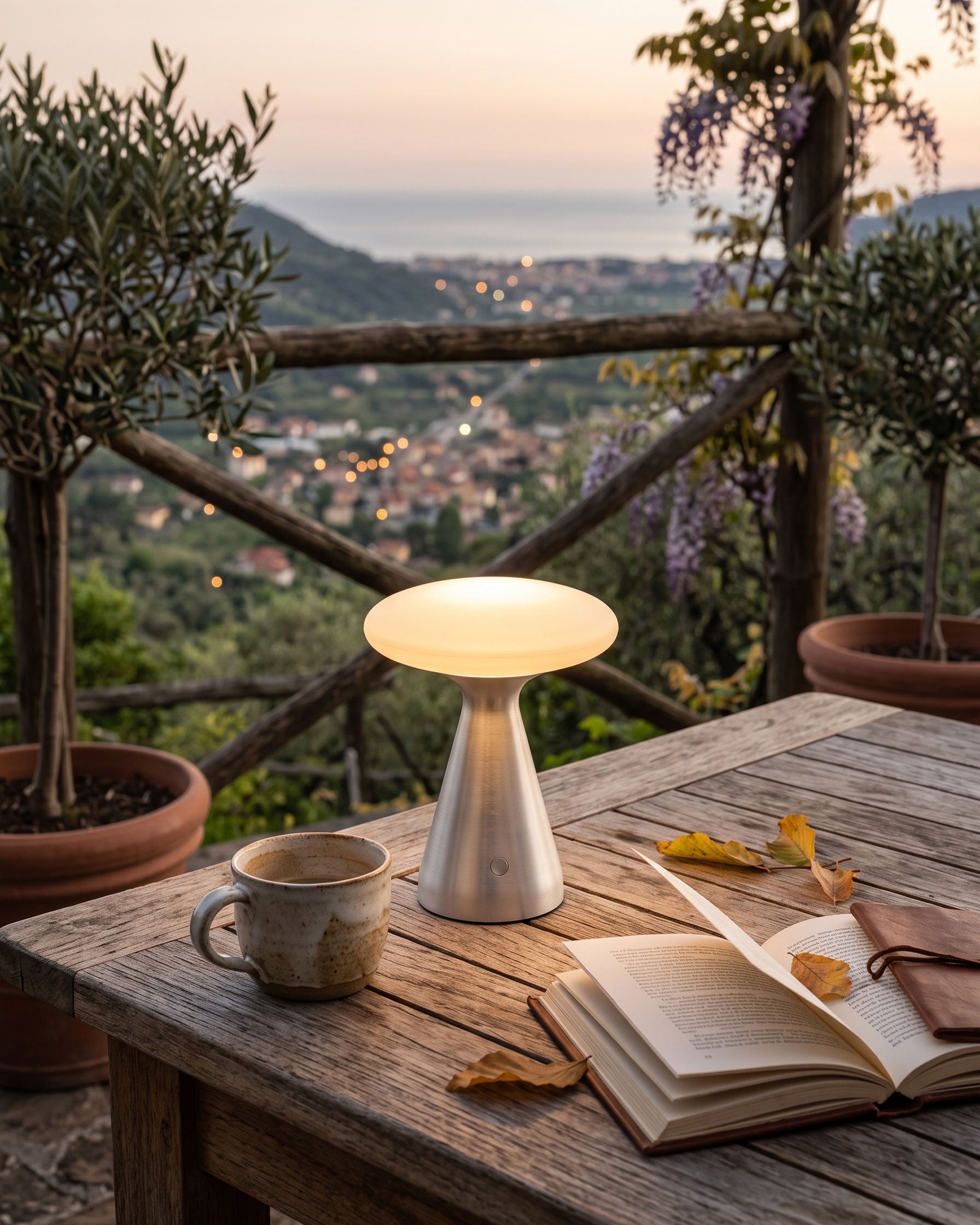 Lorcan Matte Table Lamp (built-in battery)