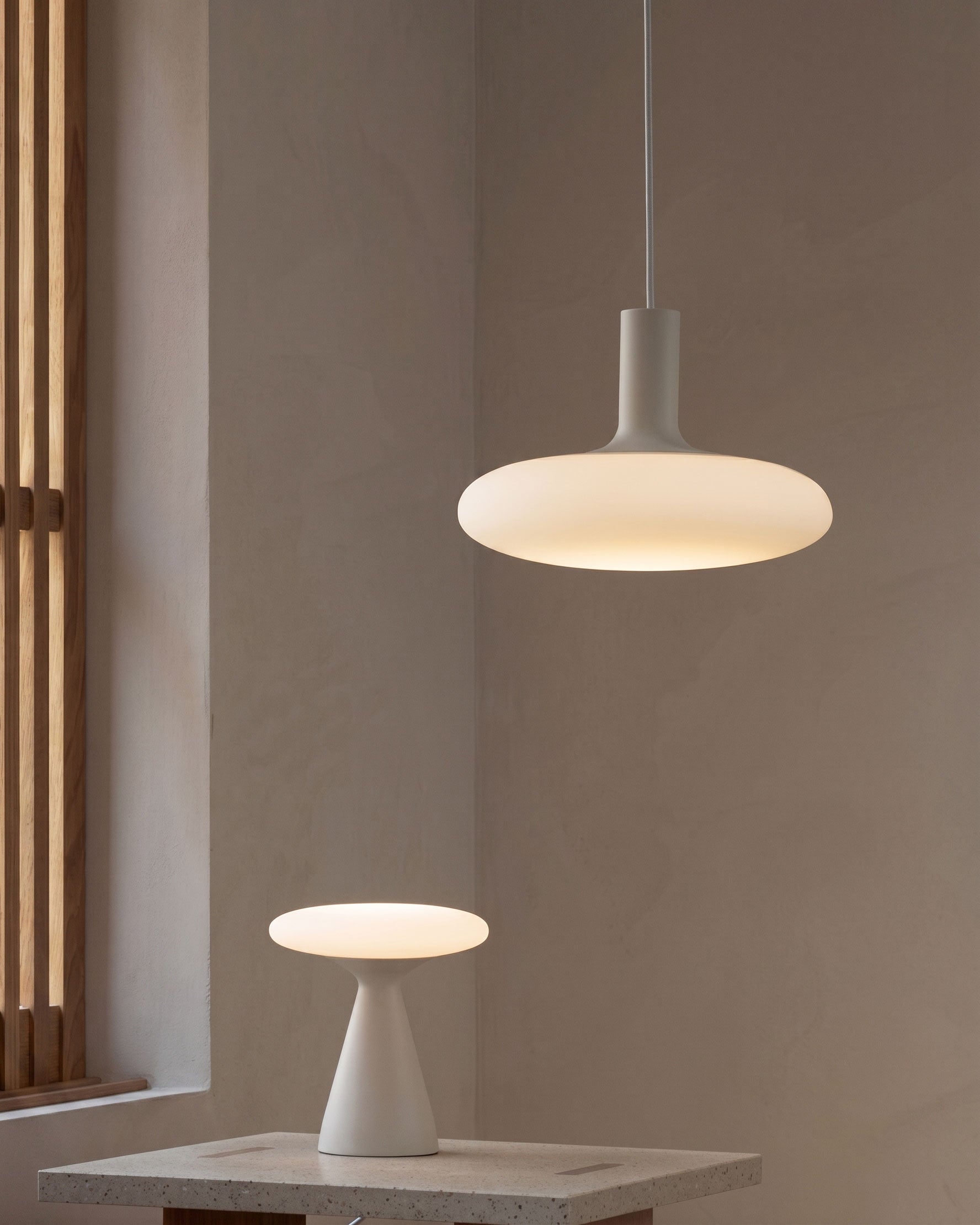 Lorcan Matte Table Lamp (built-in battery)