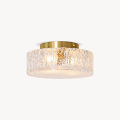 Lowell Brass Ice Semi-Flush Mount
