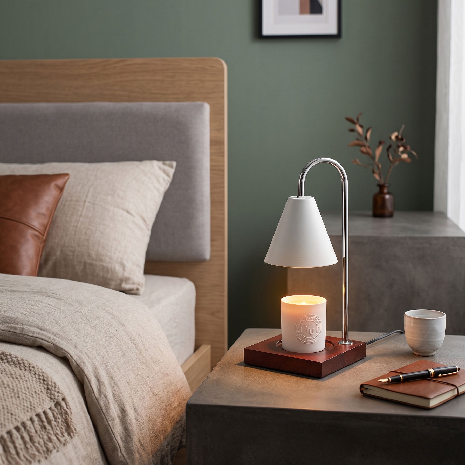 Lucile Arch Candle Table Lamp