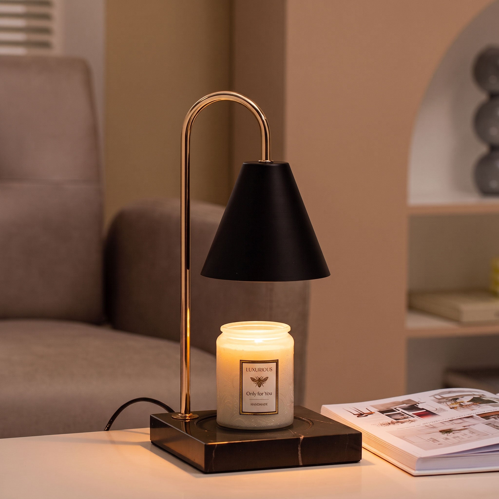 Lucile Cone Shade Table Lamp