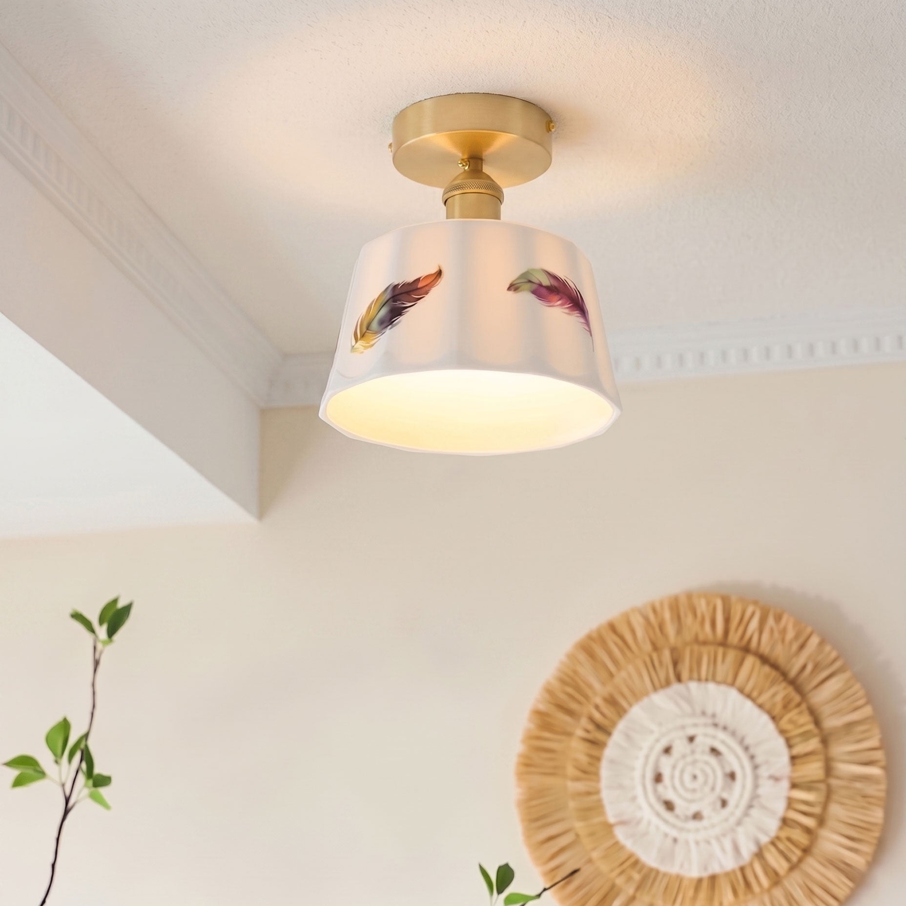 Lucius Elegant Semi-Flush Mount