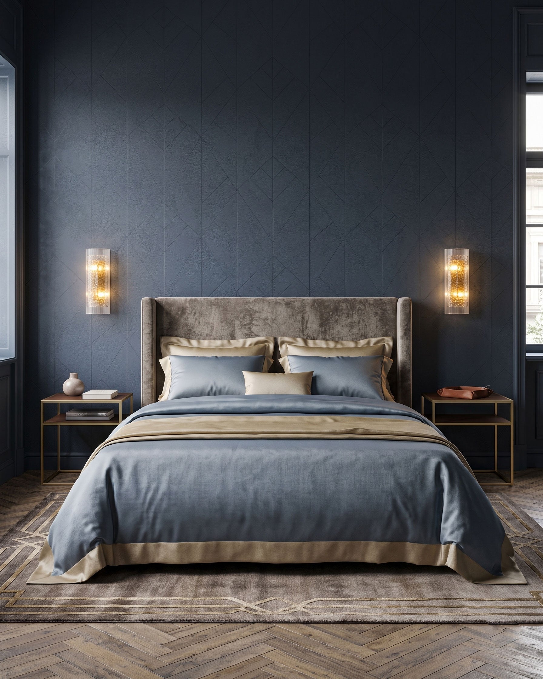 Lyle Crosshatch Wall Sconce