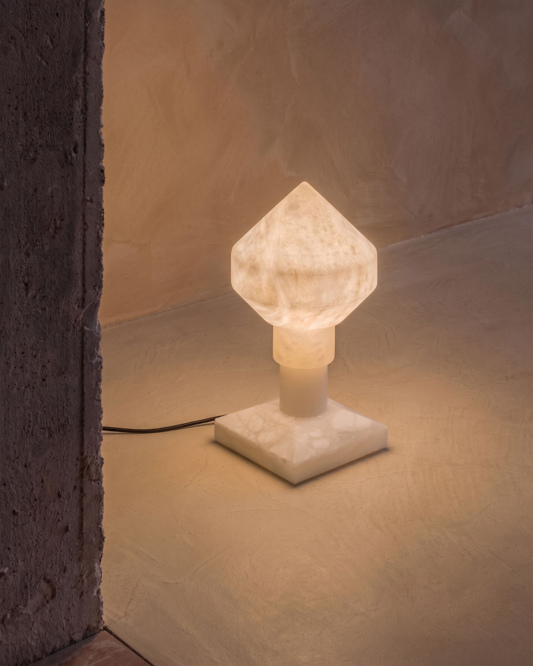 Lyra Alabaster Table Lamp