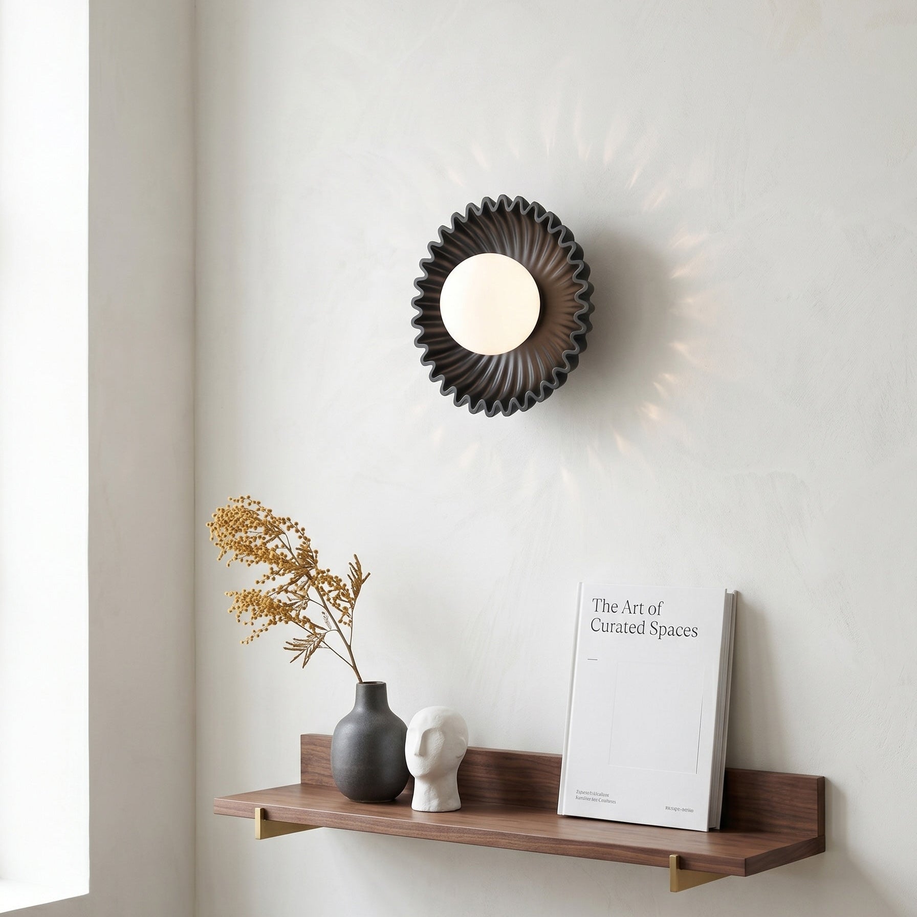 Maeve Pleated Wall Sconce