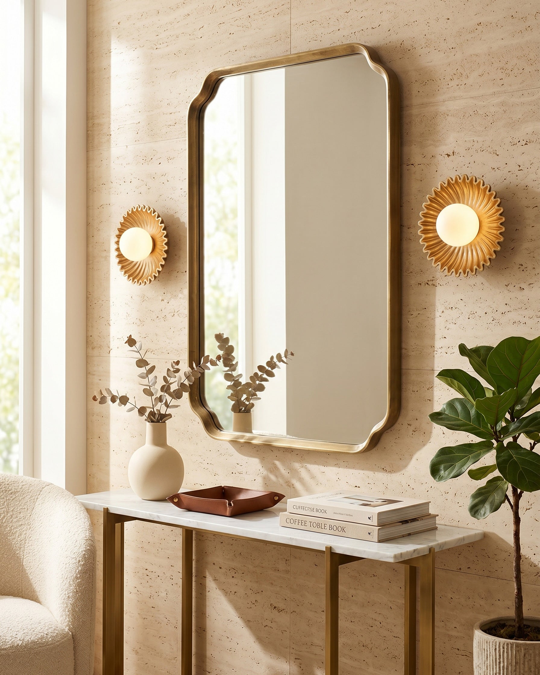 Maeve Pleated Wall Sconce