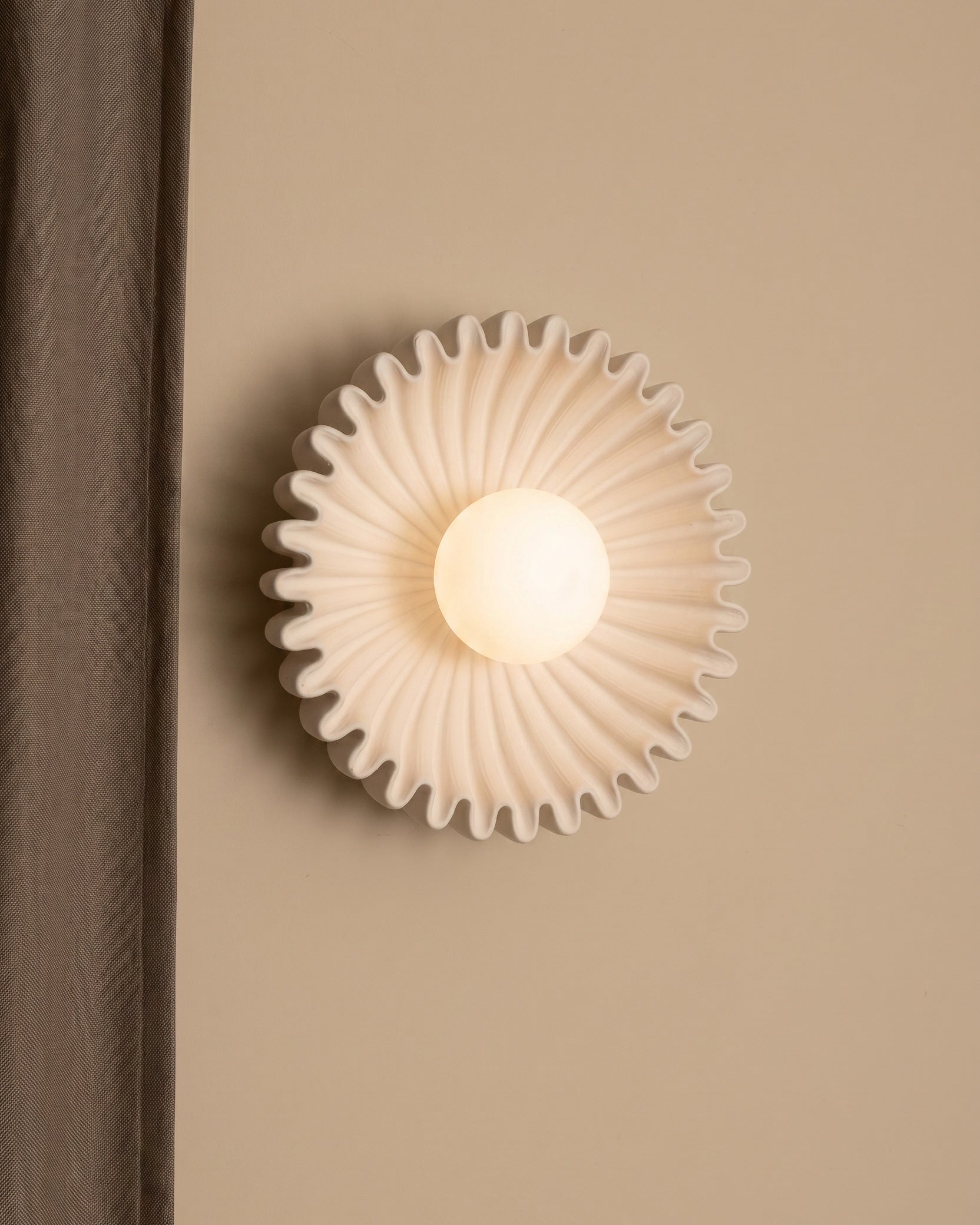 Maeve Pleated Wall Sconce