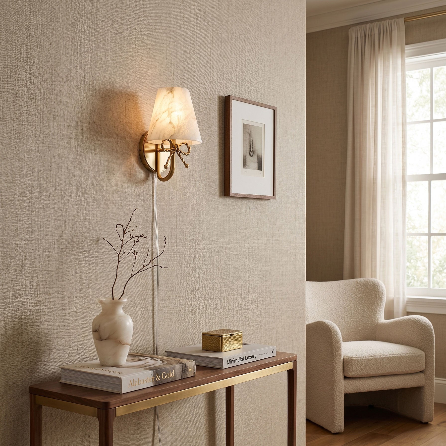 Magnolia Rope Wall Sconce