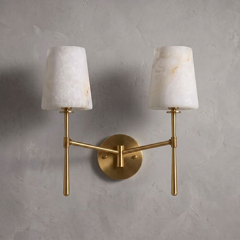 Margot Alabaster Wall Sconce
