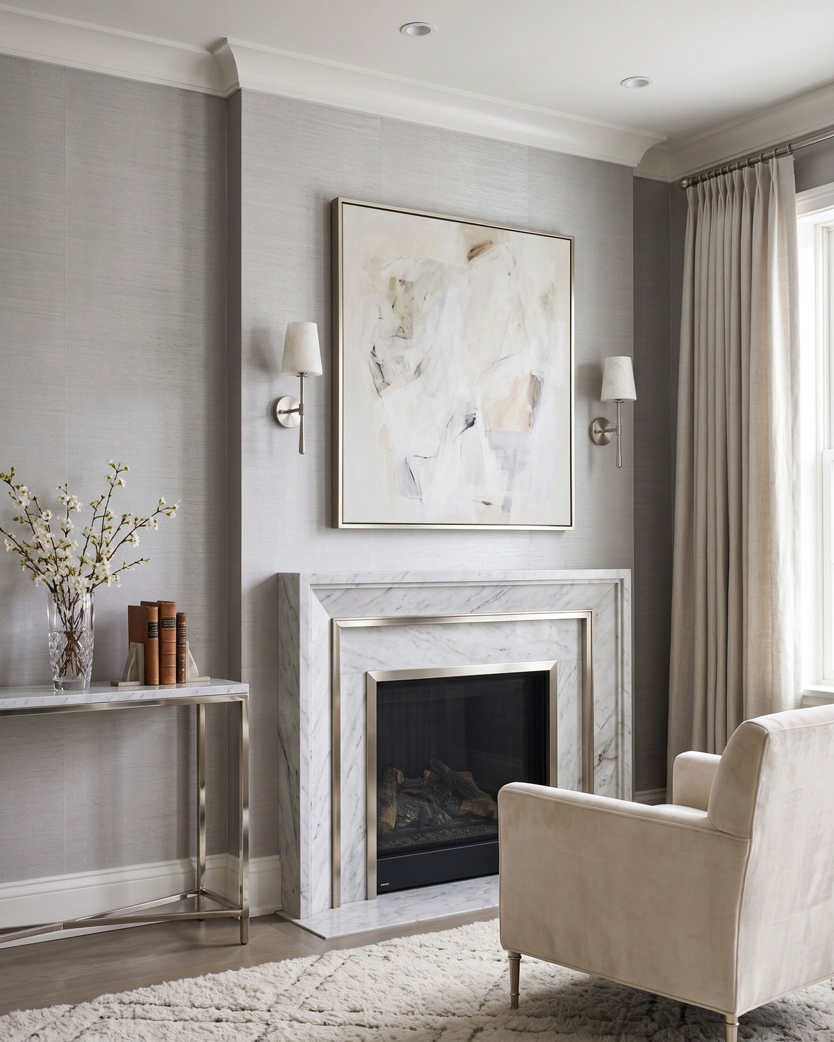 Margot Alabaster Wall Sconce