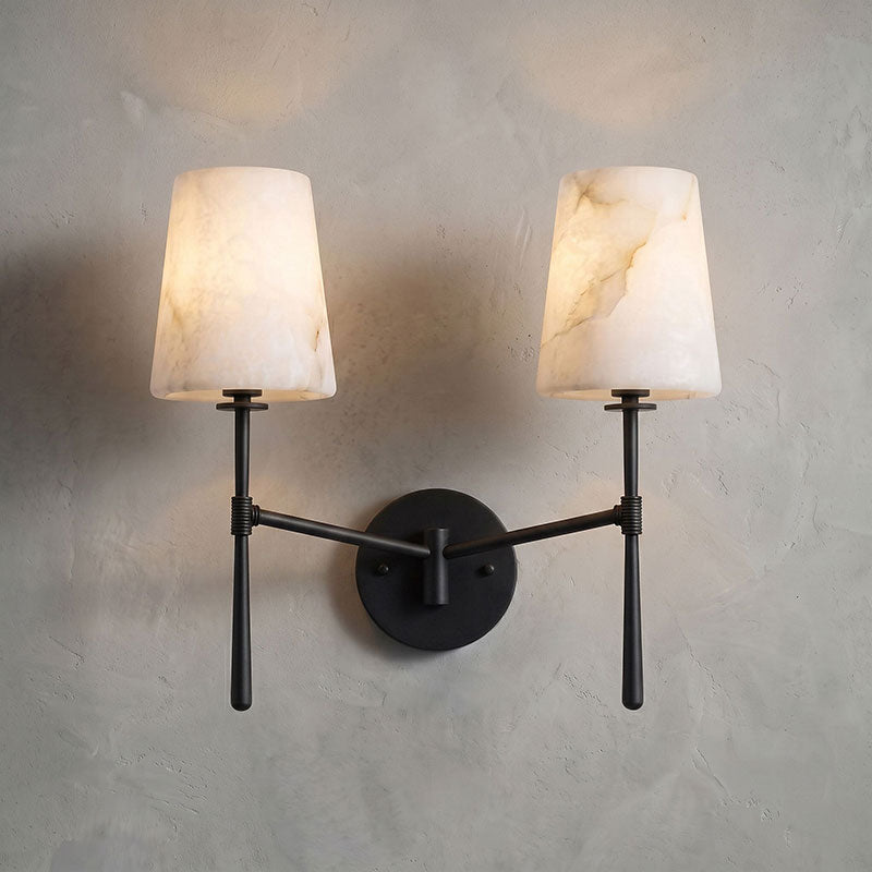 Margot Alabaster Wall Sconce