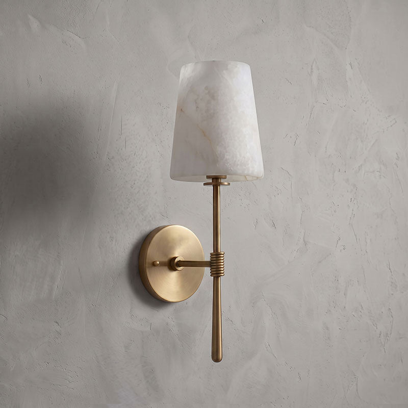 Margot Alabaster Wall Sconce