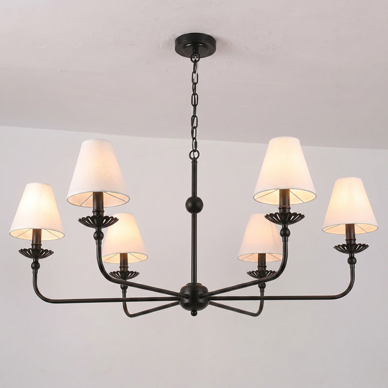 Marlowe Tapered Shade Chandelier