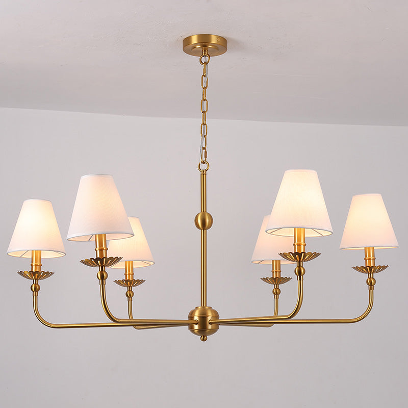 Marlowe Tapered Shade Chandelier