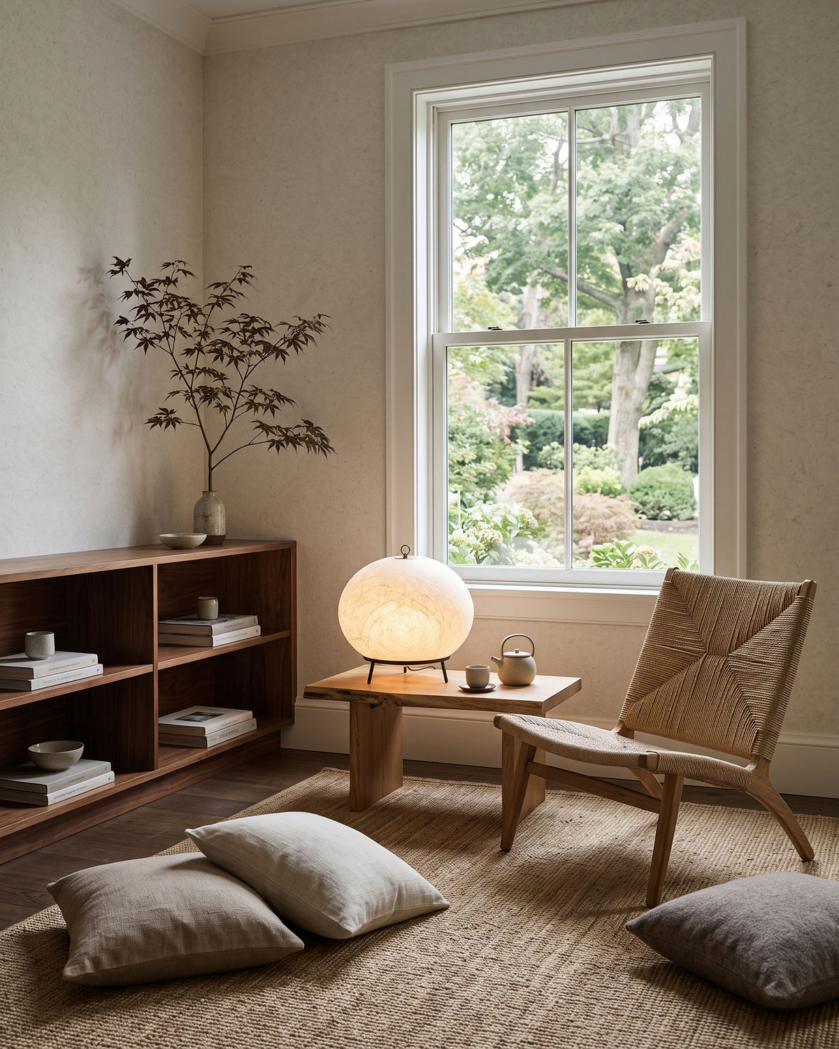 Miran Organic Silk Table Lamp