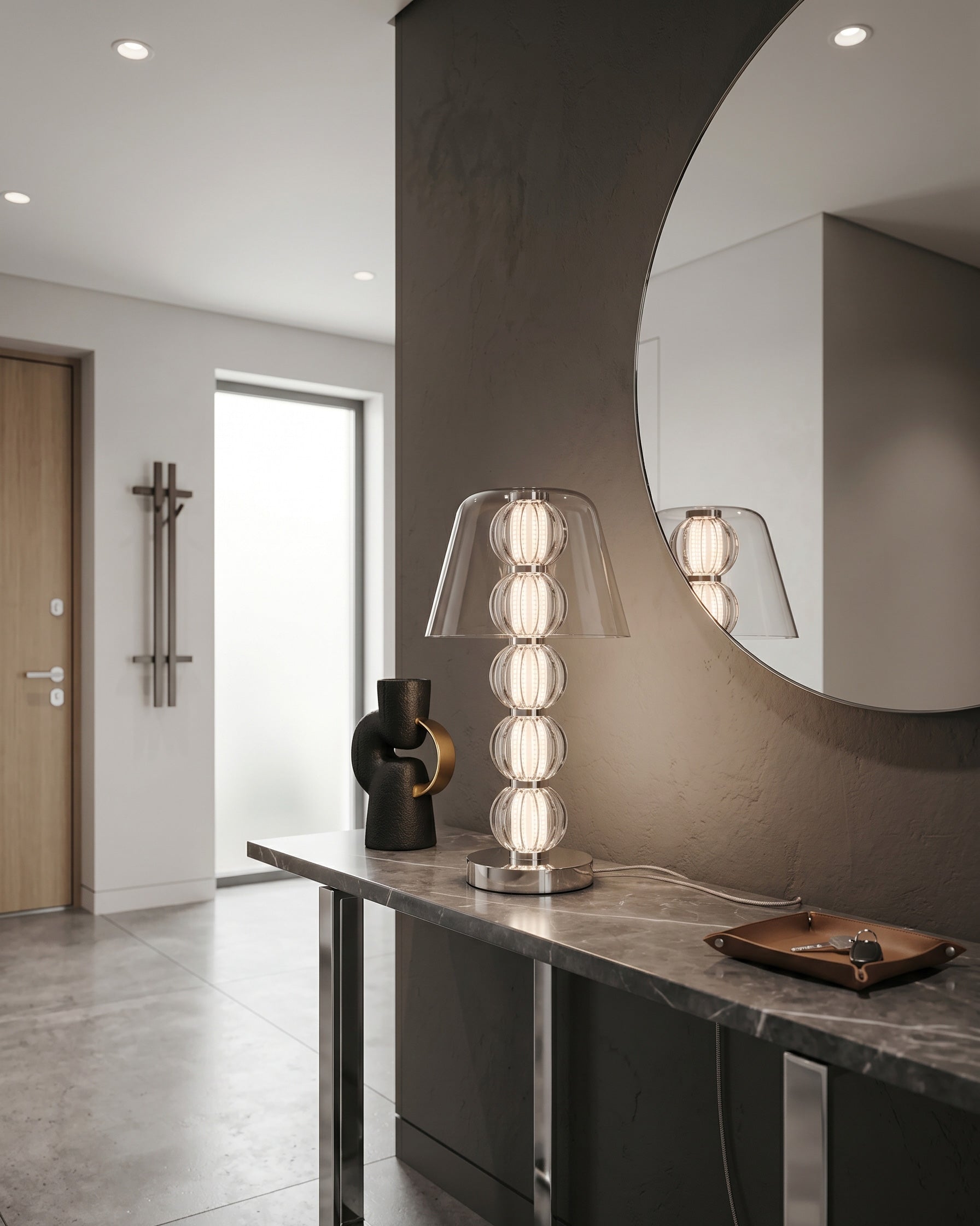 Mirella Ribbed Table Lamp