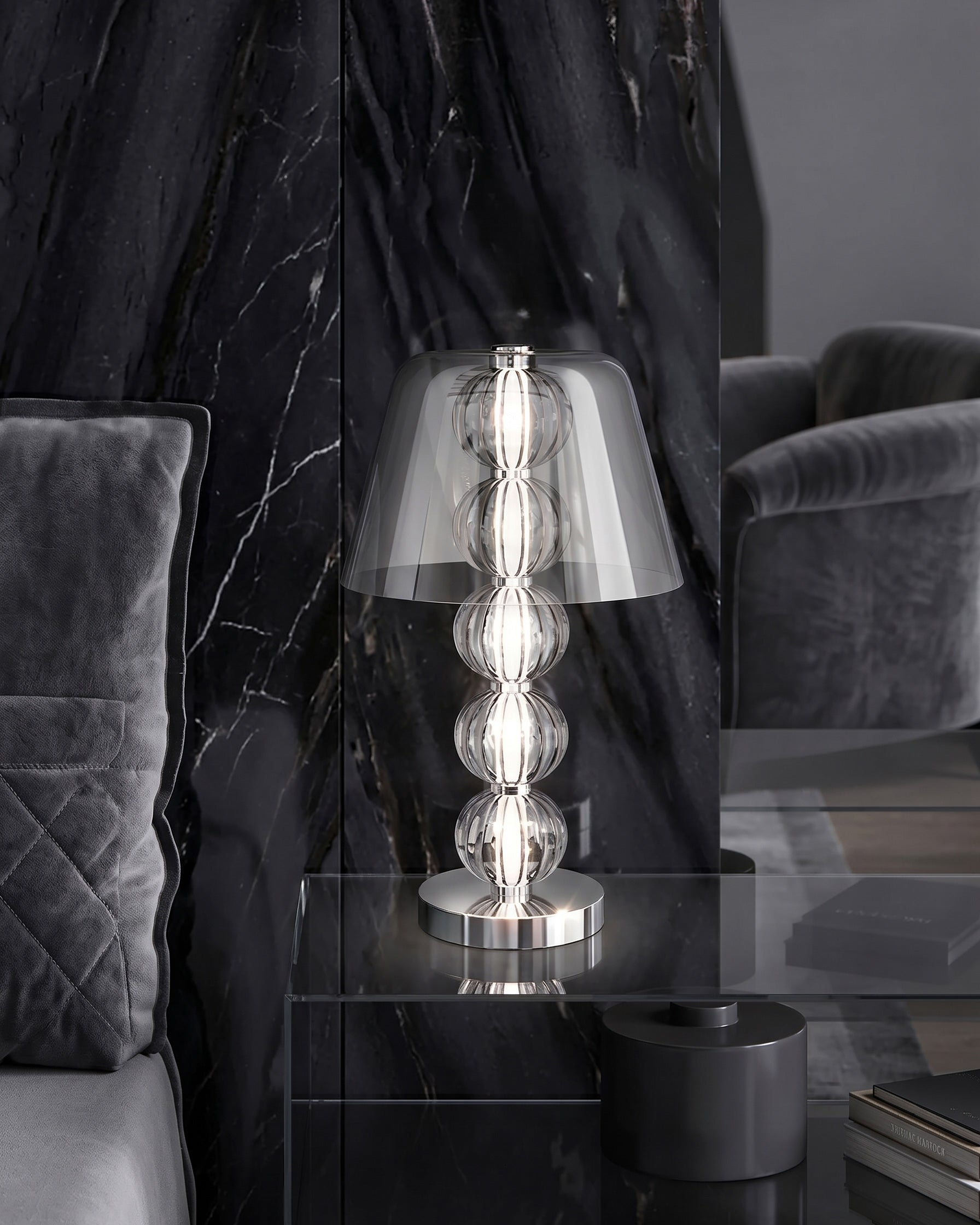 Mirella Ribbed Table Lamp