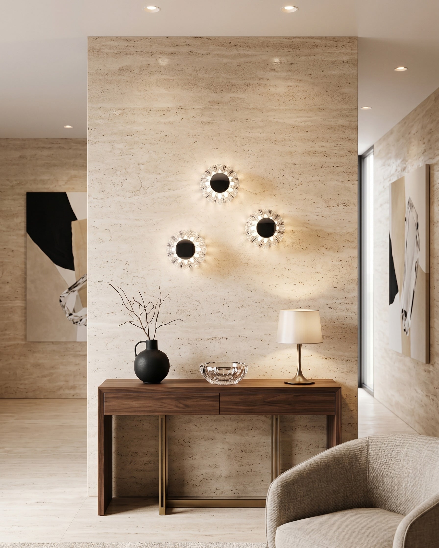 Mirella Ribbed Wall Sconce