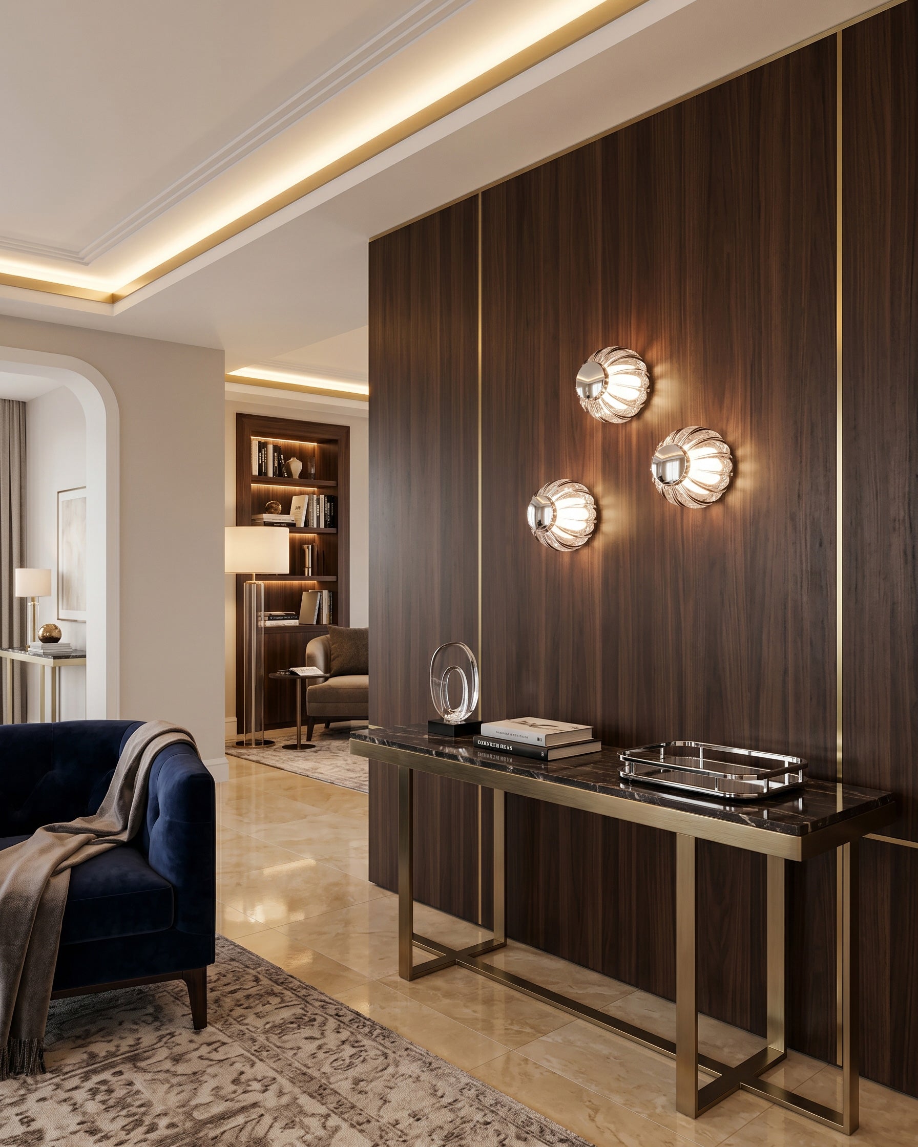 Mirella Ribbed Wall Sconce