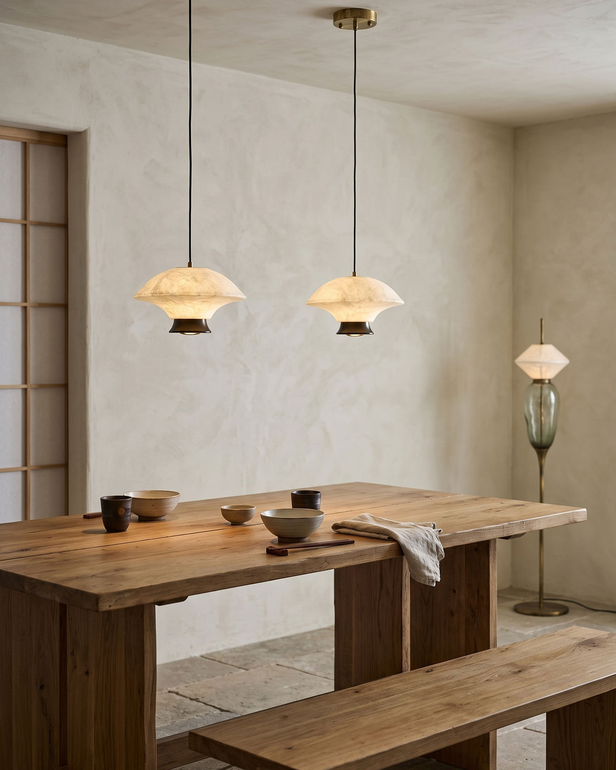 Nadia Silk Mushroom Pendant Light