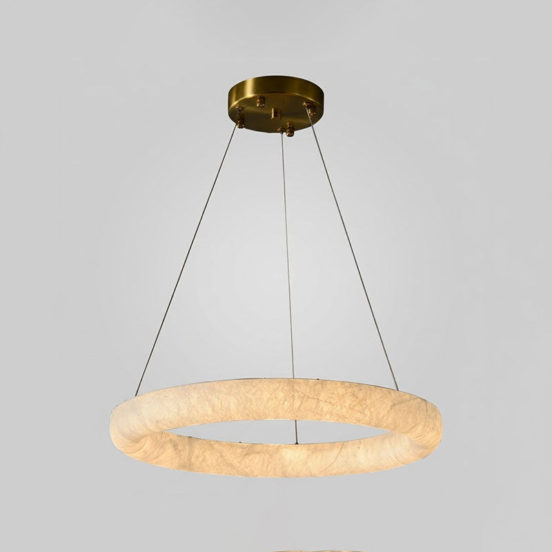 Nerissa Silk Halo Chandelier