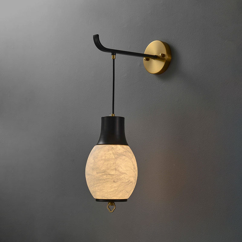 Nico Mulberry Silk Wall Sconce