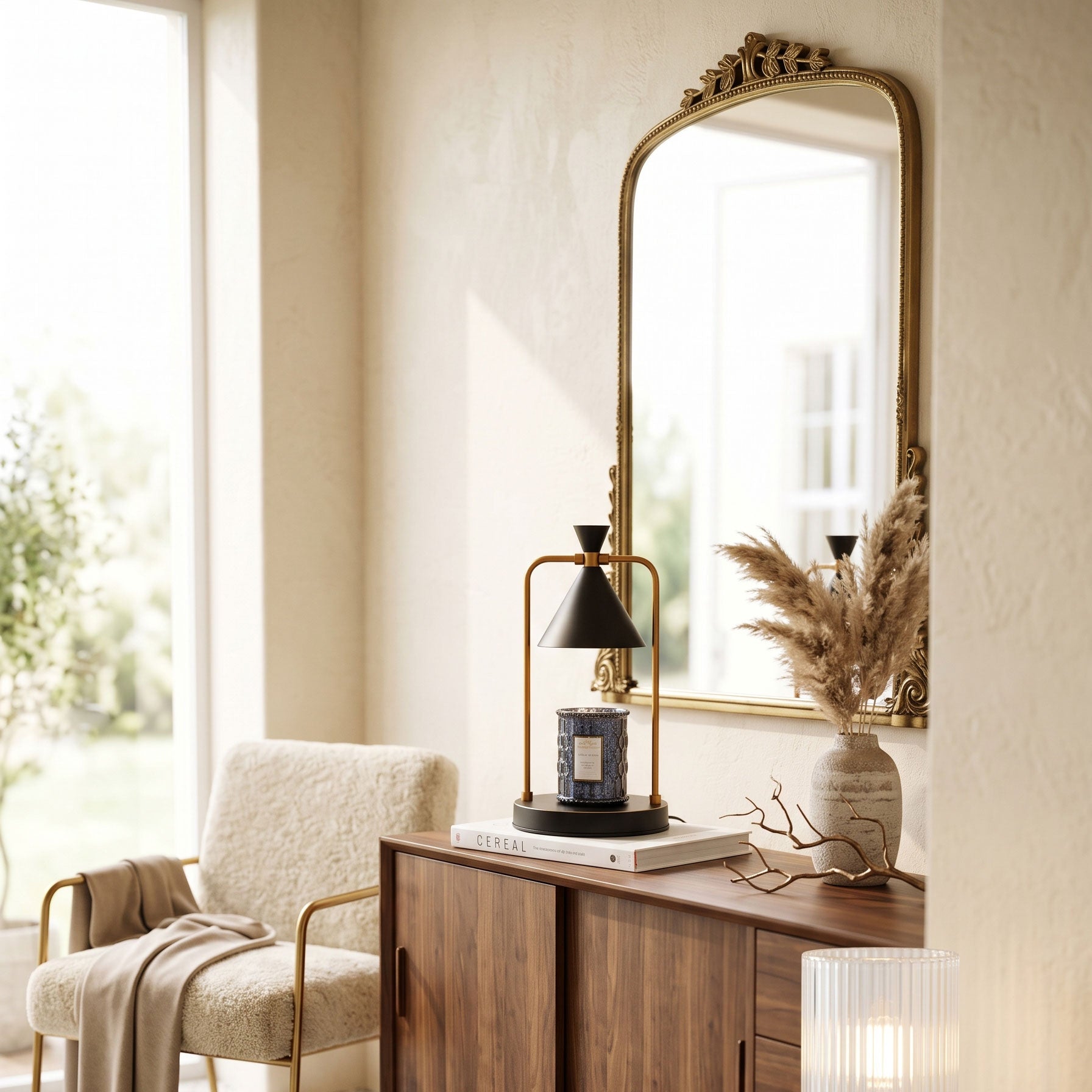 Nigel Candle Table Lamp