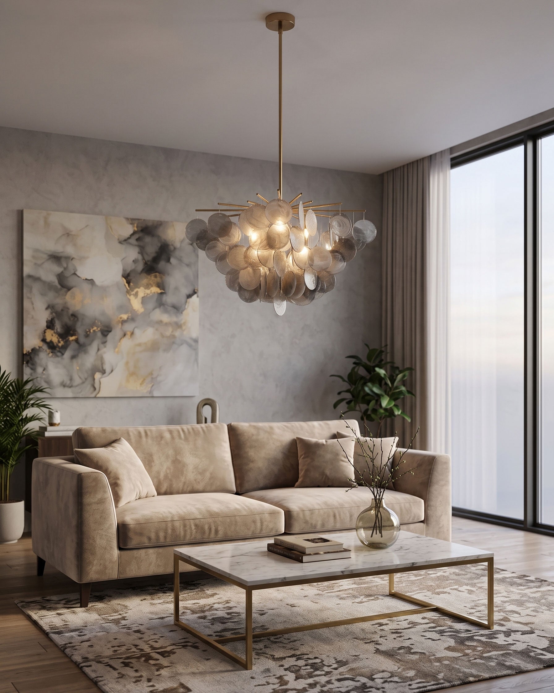 Novalie Disc Chandelier