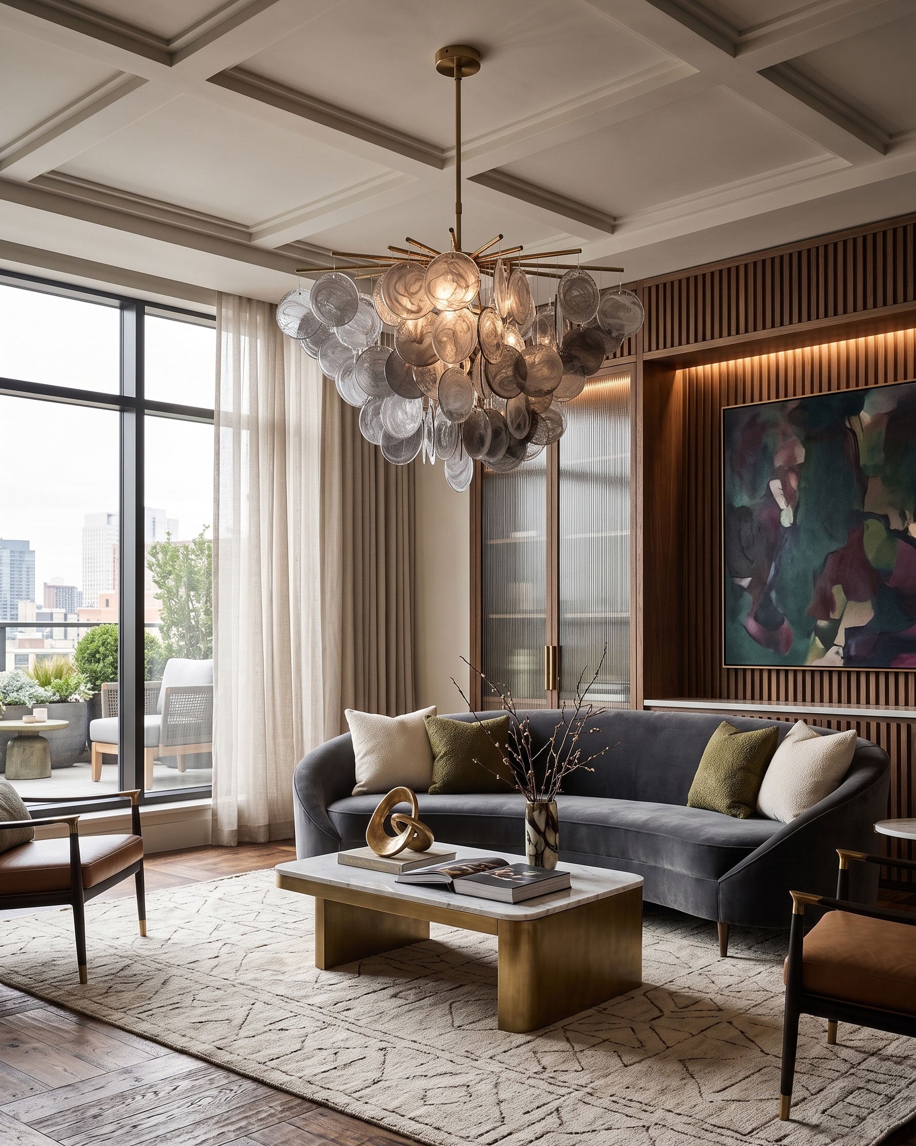 Novalie Disc Chandelier