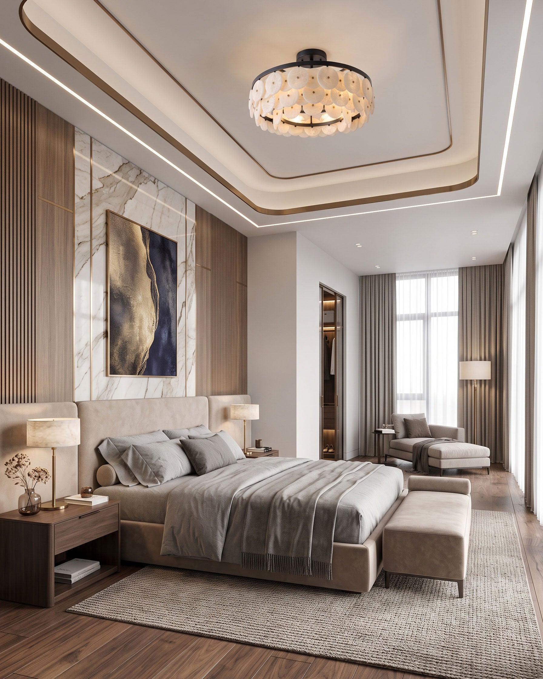 Nyssa Flush Mount Ceiling Light