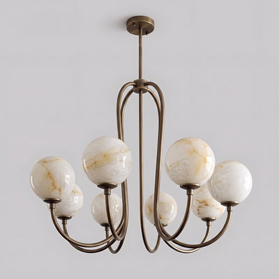 8 heads Dia 89cm x H 76cm / ∅ 35″ x H 29.9″
