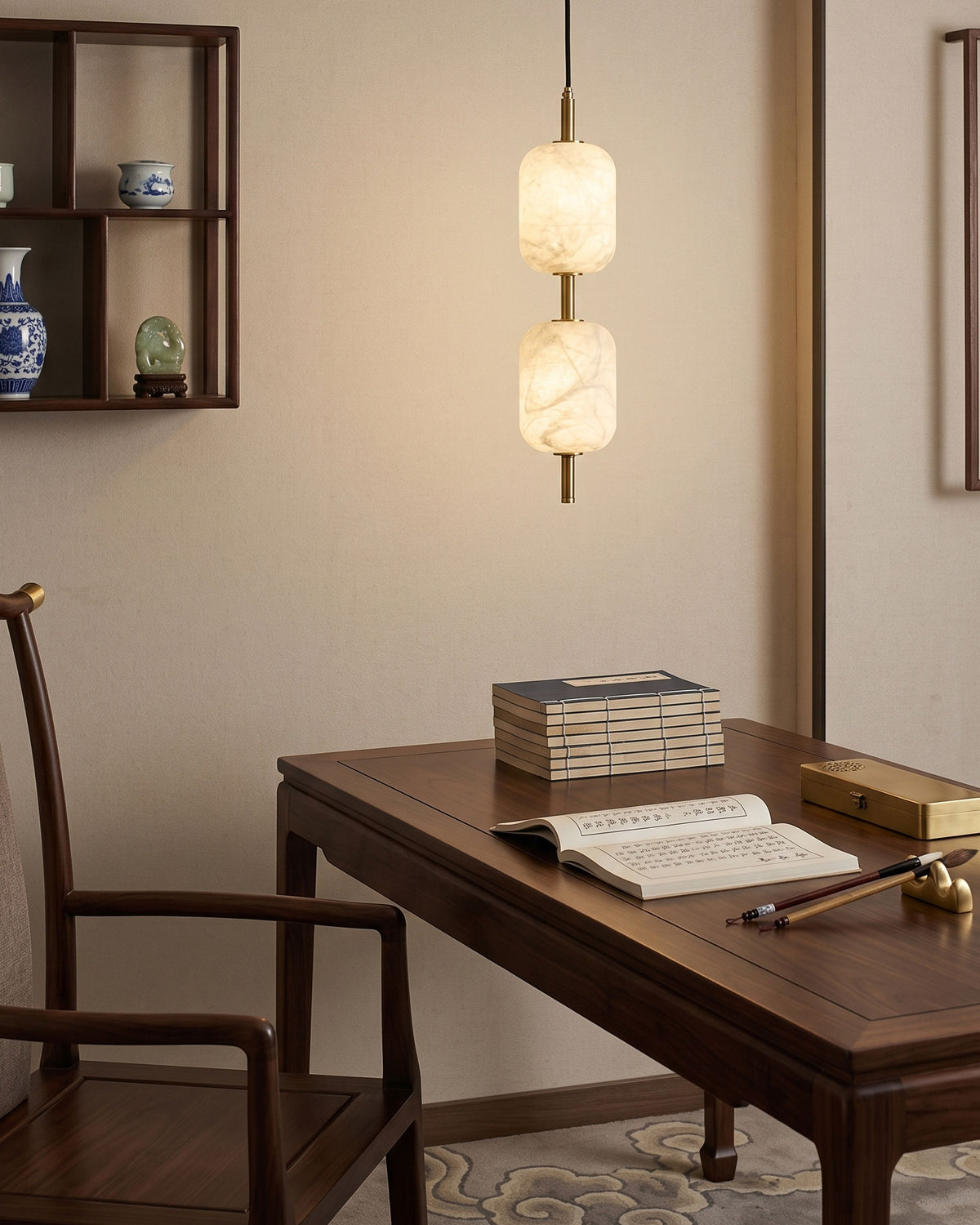 Odin Silk Island Pendant Light