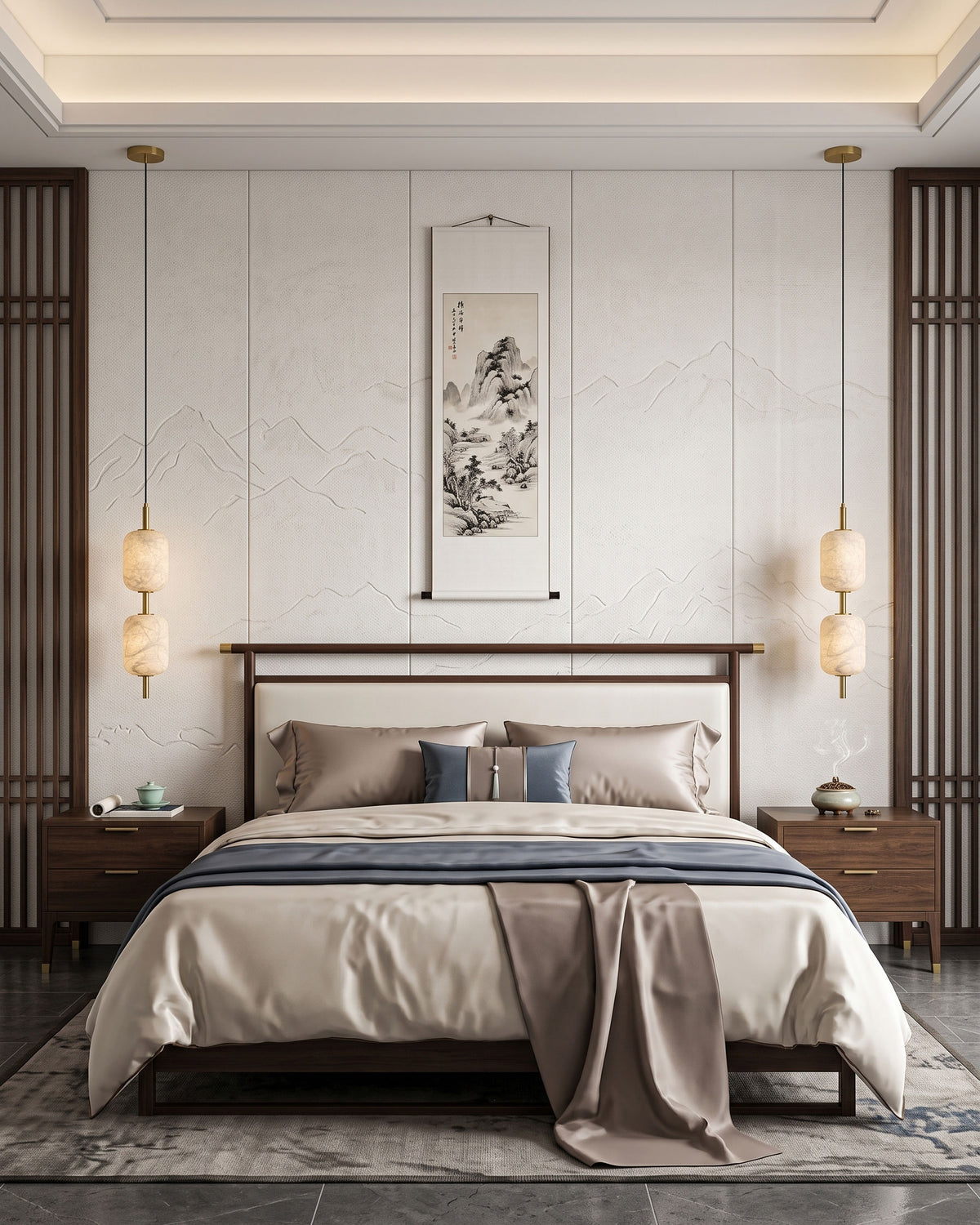 Odin Silk Island Pendant Light