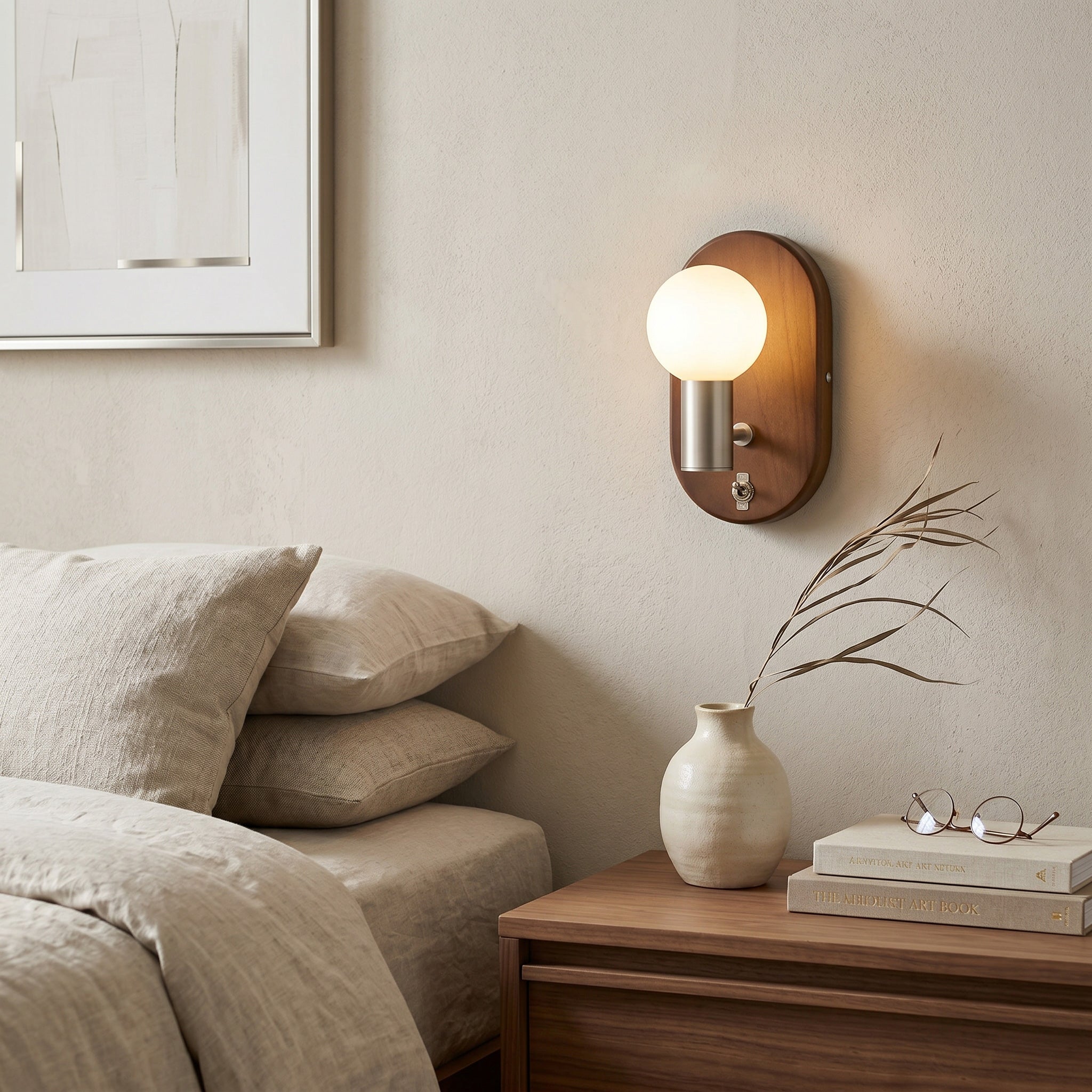 Oliver Walnut Wall Sconce