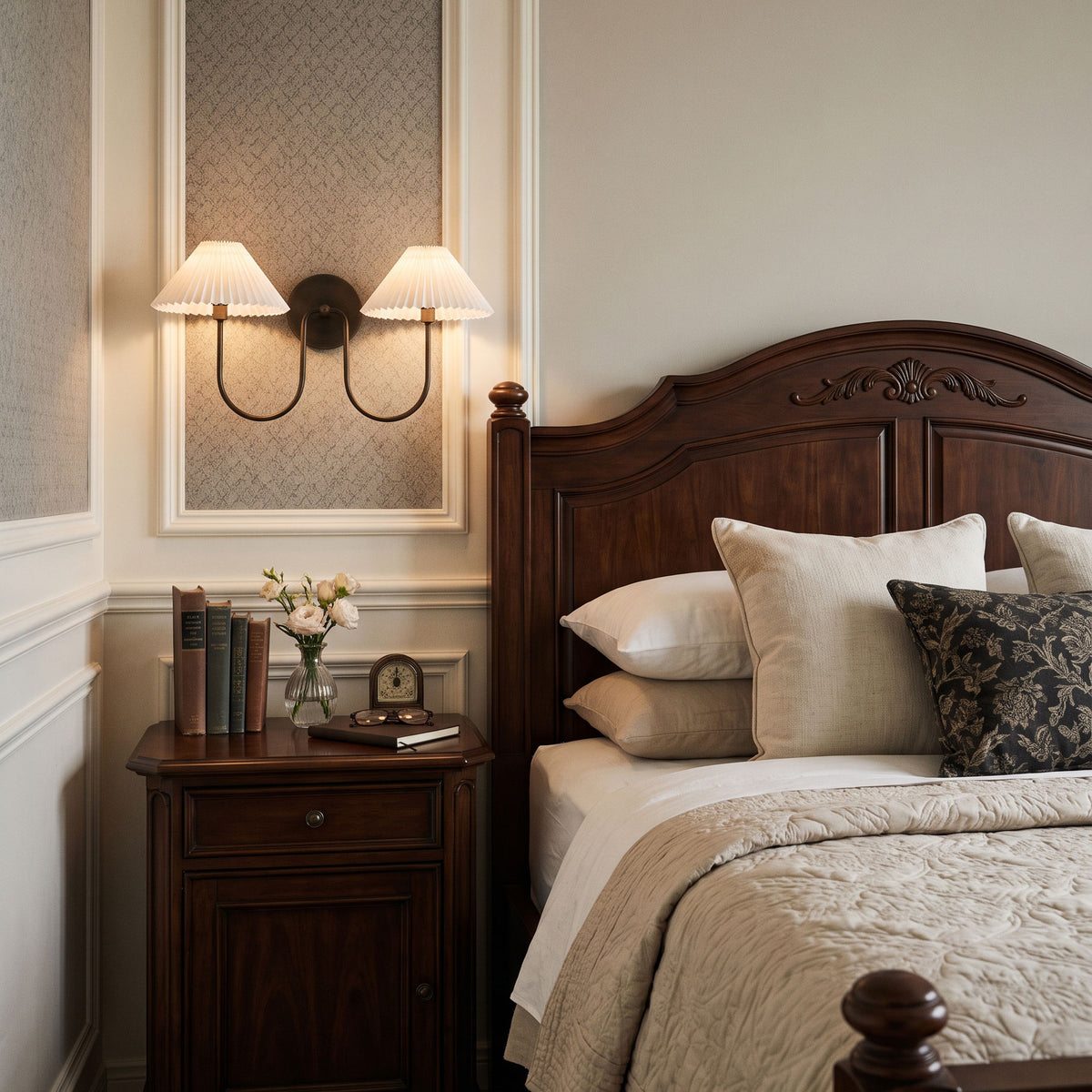 Aplique de Pared Ormsby Curved Arm