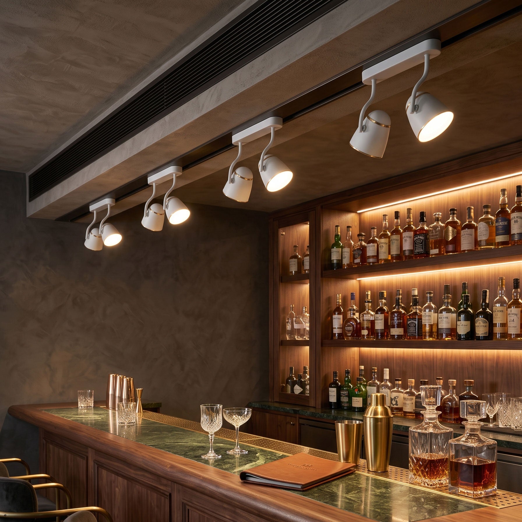 Orrin Spotlight Semi-Flush Mount