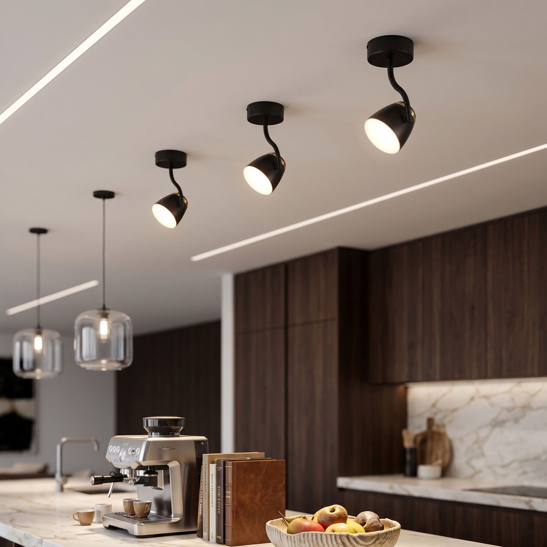 Orrin Spotlight Semi-Flush Mount