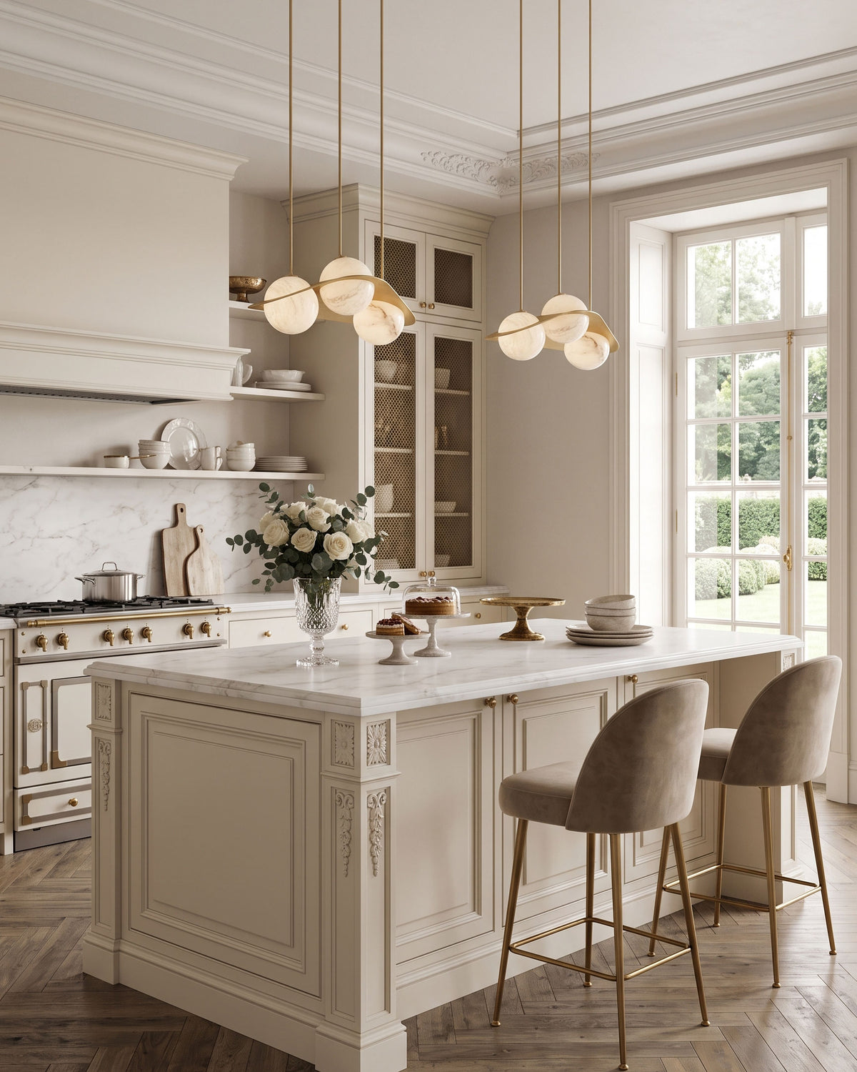 Osias Curved Chandelier
