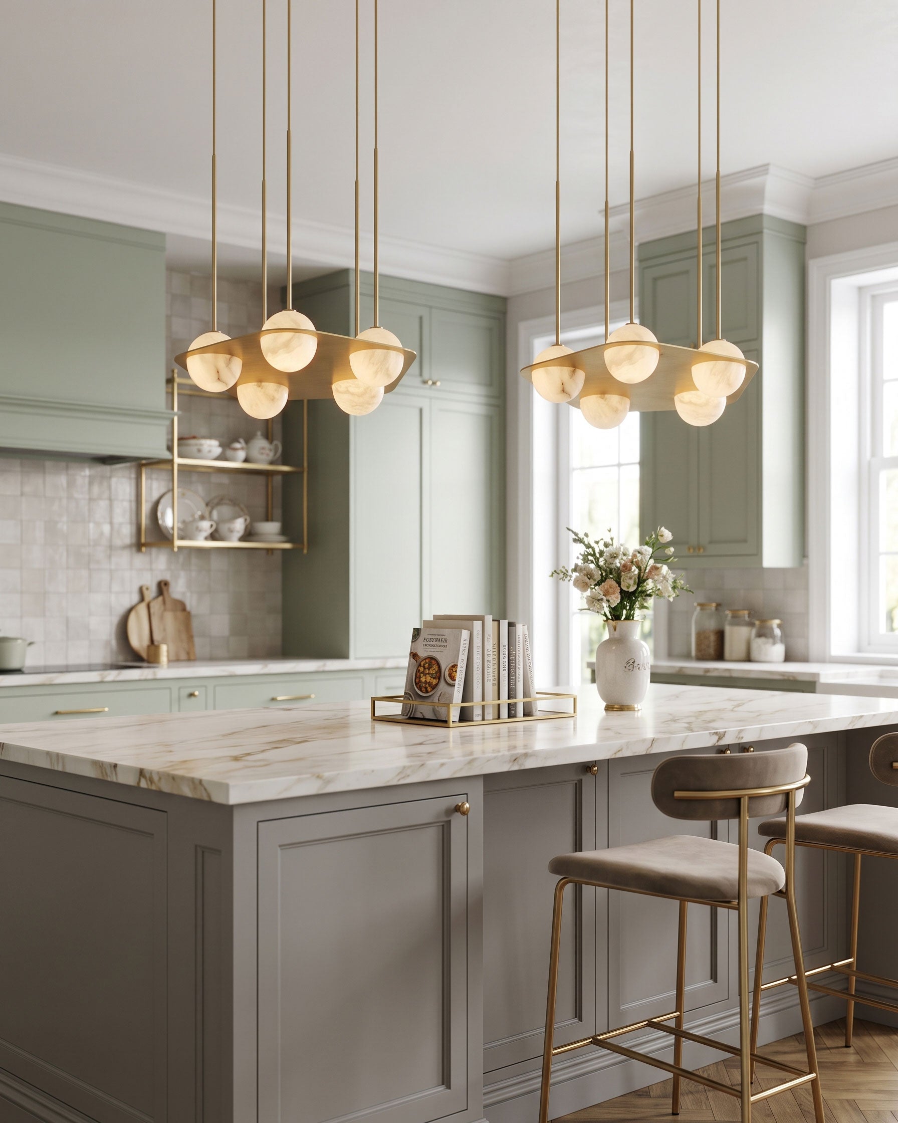 Osias Curved Chandelier