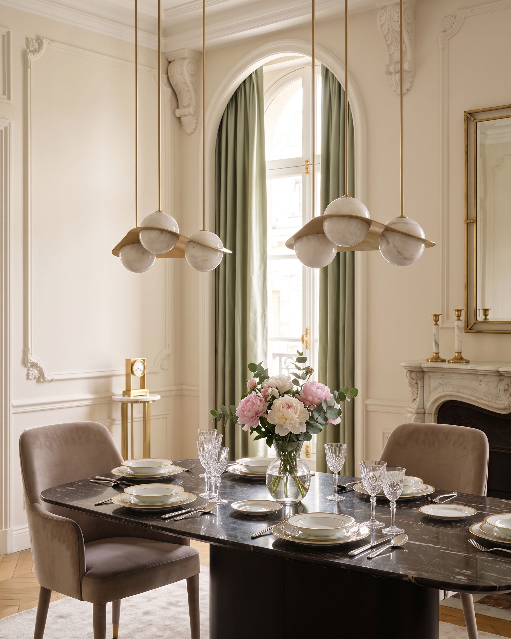 Osias Curved Chandelier