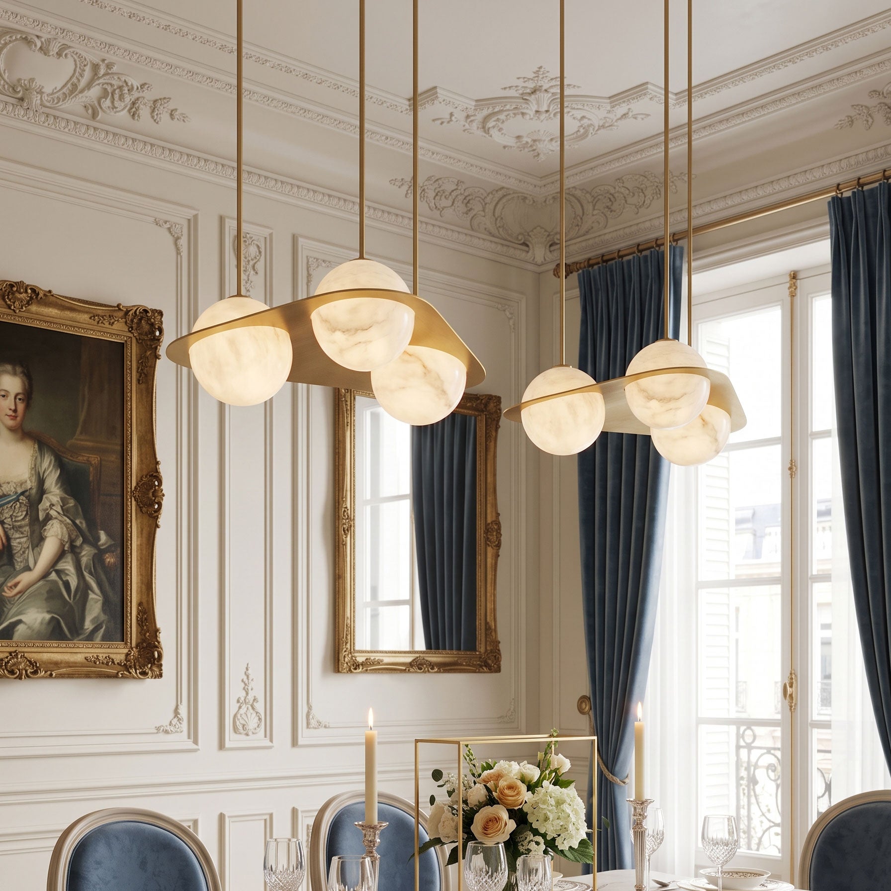 Osias Curved Chandelier