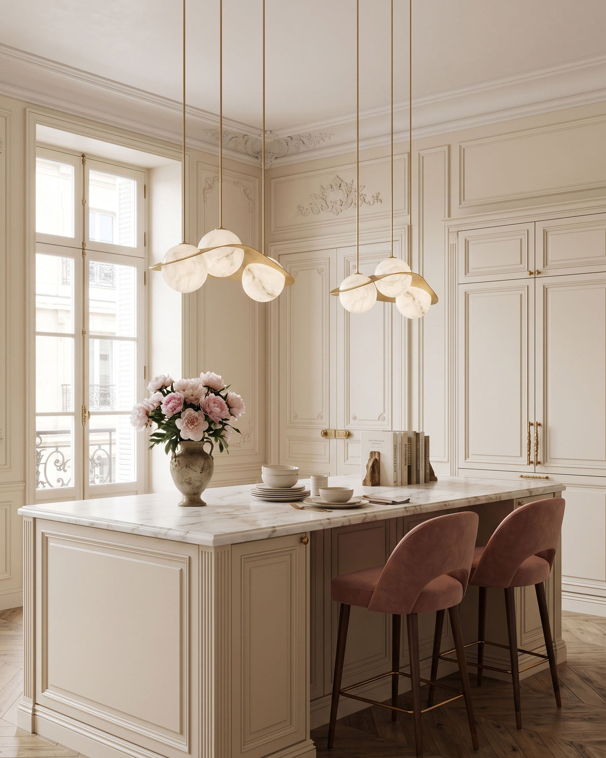 Osias Curved Chandelier