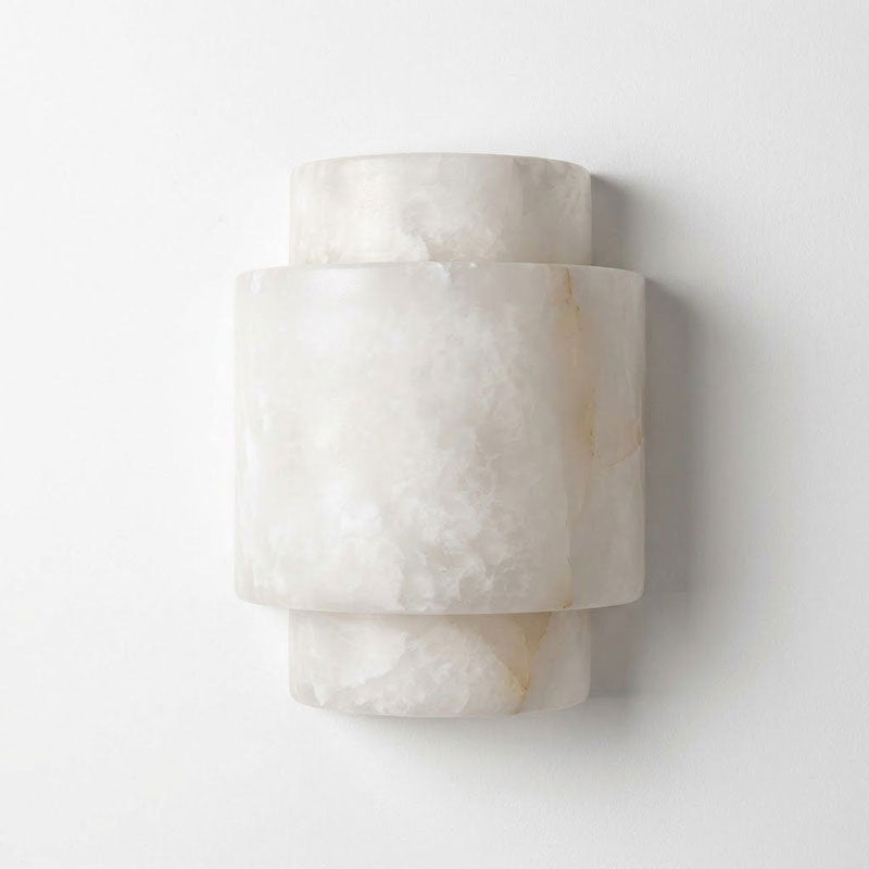 Osiris Tiered Alabaster Wall Sconce