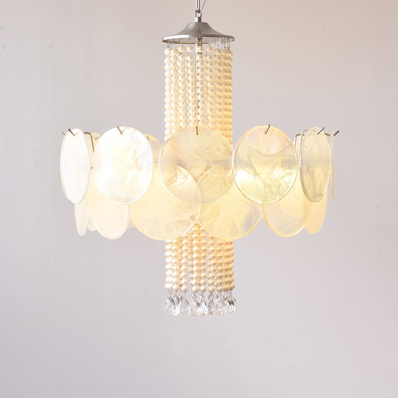 Oswin Agate Glass Beaded Chandelier