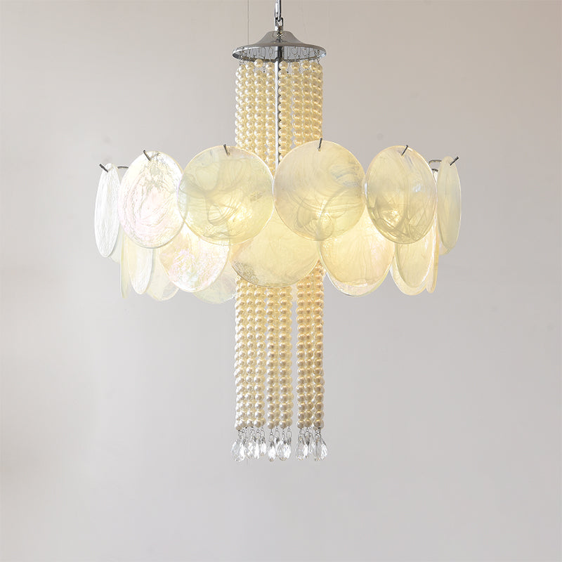 Oswin Agate Glass Beaded Chandelier