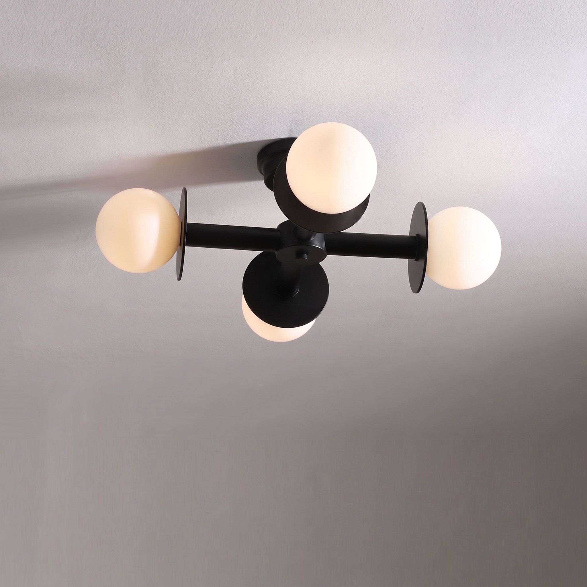 Otis Frosted Semi-Flush Mount