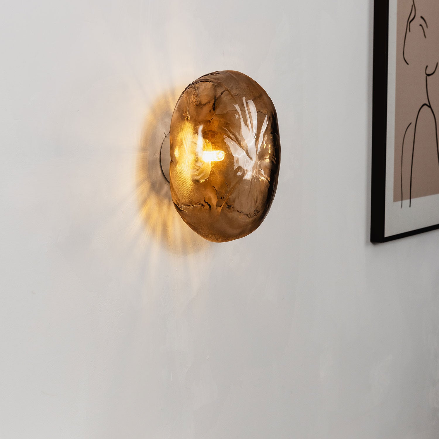 Rayonshine Percival Pebble Wall Sconce — Detail View 10